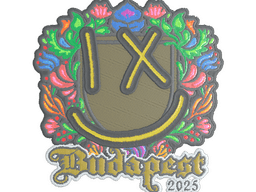 Sticker | lux (Embroidered) | Budapest 2025