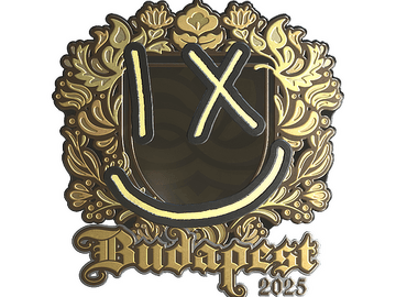 Sticker | lux (Gold) | Budapest 2025