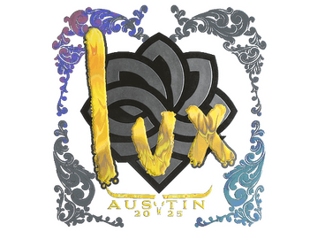 Sticker | lux (Holo) | Austin 2025