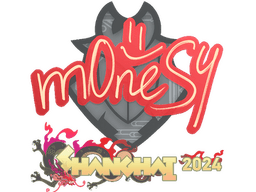 Sticker | m0NESY | Shanghai 2024