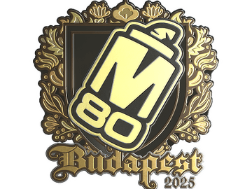Sticker | M80 (Gold) | Budapest 2025