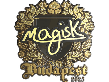 Sticker | Magisk (Gold) | Budapest 2025