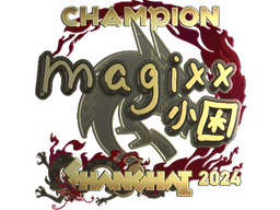 Sticker | magixx (Gold, Champion) | Shanghai 2024