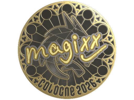 Sticker | magixx (Gold) | Cologne 2026