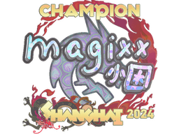 Sticker | magixx (Holo, Champion) | Shanghai 2024