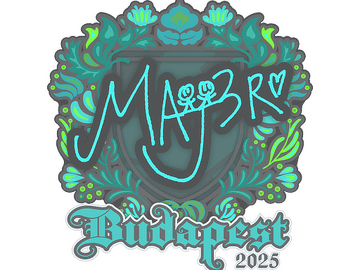 Sticker | MAJ3R | Budapest 2025