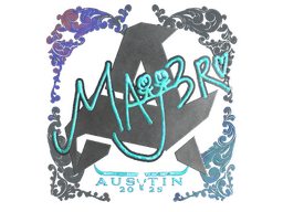 Sticker | MAJ3R (Holo) | Austin 2025