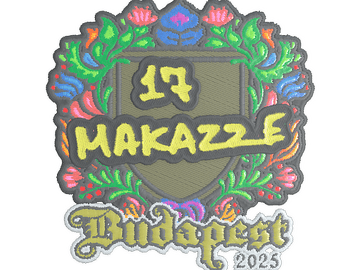 Sticker | makazze (Embroidered) | Budapest 2025