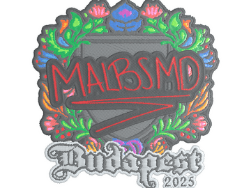 Sticker | malbsMd (Embroidered) | Budapest 2025