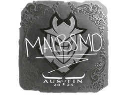 Sticker | malbsMd (Foil) | Austin 2025