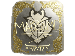 Sticker | malbsMd (Gold) | Austin 2025