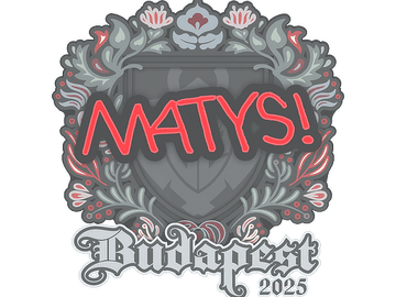 Sticker | MATYS | Budapest 2025