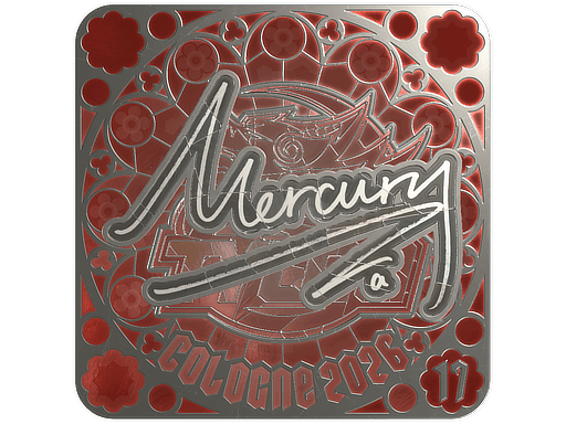 Sticker | Mercury (Foil, Ranked) | Cologne 2026
