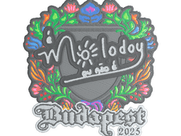 Sticker | molodoy (Embroidered) | Budapest 2025