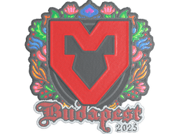 Sticker | MOUZ (Embroidered) | Budapest 2025