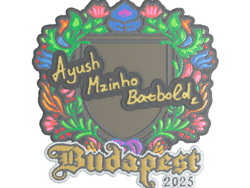Sticker | mzinho (Embroidered) | Budapest 2025