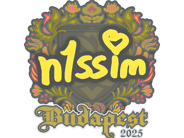 Sticker | n1ssim | Budapest 2025