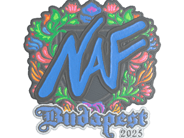 Sticker | NAF (Embroidered) | Budapest 2025