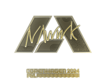 Sticker | nawwk (Gold) | Copenhagen 2024