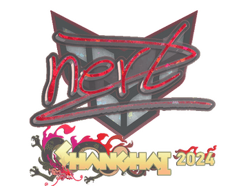 Sticker | NertZ (Glitter) | Shanghai 2024