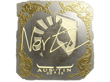 Sticker | NertZ (Gold) | Austin 2025