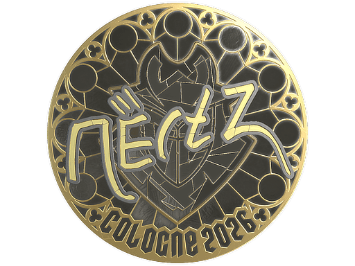Sticker | NertZ (Gold) | Cologne 2026