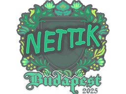 Sticker | nettik | Budapest 2025