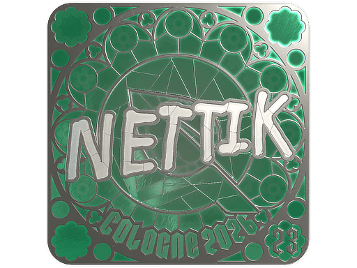 Sticker | nettik (Foil, Ranked) | Cologne 2026