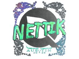 Sticker | nettik (Holo) | Austin 2025