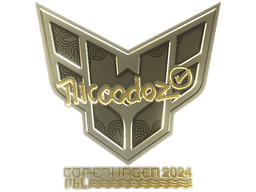 Sticker | nicoodoz (Gold) | Copenhagen 2024