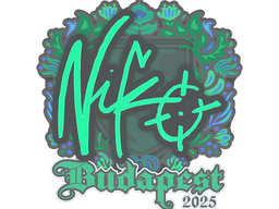 Sticker | NiKo | Budapest 2025