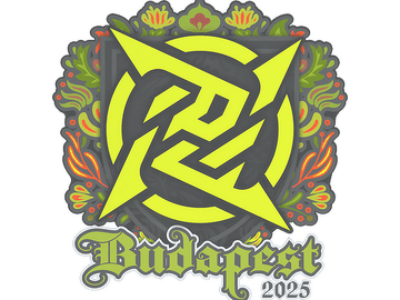 Sticker | Ninjas in Pyjamas | Budapest 2025