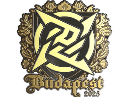 Sticker | Ninjas in Pyjamas (Gold) | Budapest 2025