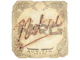 Sticker | nitr0 | Austin 2025