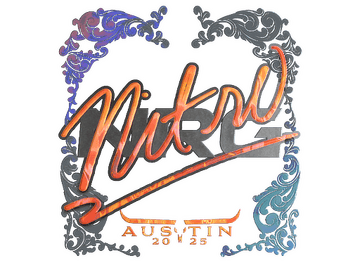 Sticker | nitr0 (Holo) | Austin 2025