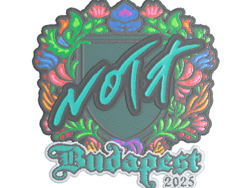 Sticker | nota (Embroidered) | Budapest 2025