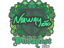 Sticker | noway | Budapest 2025