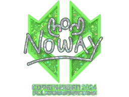 Sticker | noway (Glitter) | Copenhagen 2024