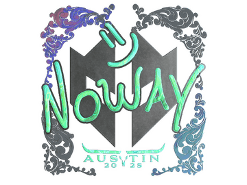 Sticker | noway (Holo) | Austin 2025