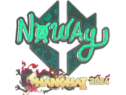 Sticker | noway (Holo) | Shanghai 2024