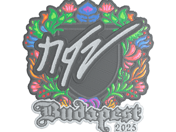 Sticker | NQZ (Embroidered) | Budapest 2025