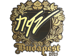 Sticker | NQZ (Gold) | Budapest 2025