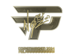 Sticker | NQZ (Gold) | Copenhagen 2024