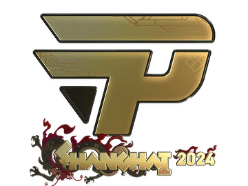 Sticker | paiN Gaming (Gold) | Shanghai 2024