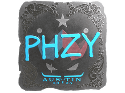 Sticker | phzy (Foil) | Austin 2025
