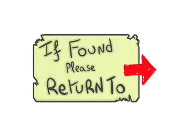 Sticker | Please Return To