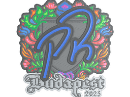 Sticker | PR (Embroidered) | Budapest 2025