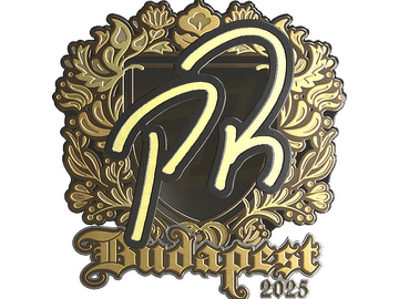 Sticker | PR (Gold) | Budapest 2025