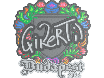 Sticker | qikert (Embroidered) | Budapest 2025