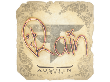 Sticker | rain | Austin 2025